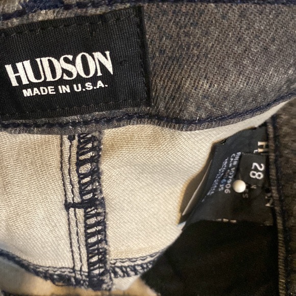 Hudson Jeans Nico Super Skinny Mid-Rise Snakeskin Print Jeans - Picture 7 of 16